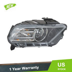 Projector Headlight Passenger Side HID/Xenon w/LED for Ford Mustang (2013–2014)