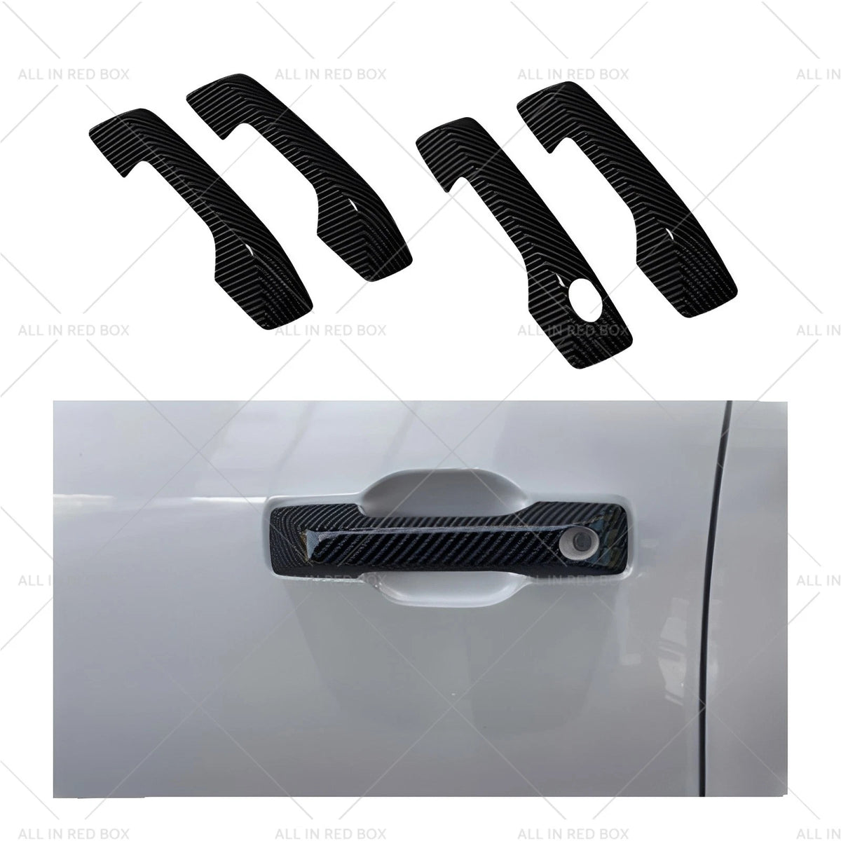 Set of 4 Door Handle Cover Trim for BYD Shark (2025–2027) RHD