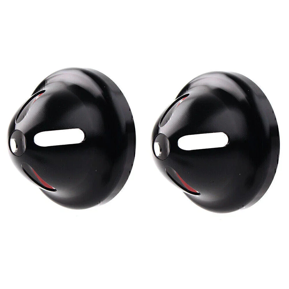 Black Turn Signal Light Cover for 2001-2014 Triumph S.E T100 Scrambler 900