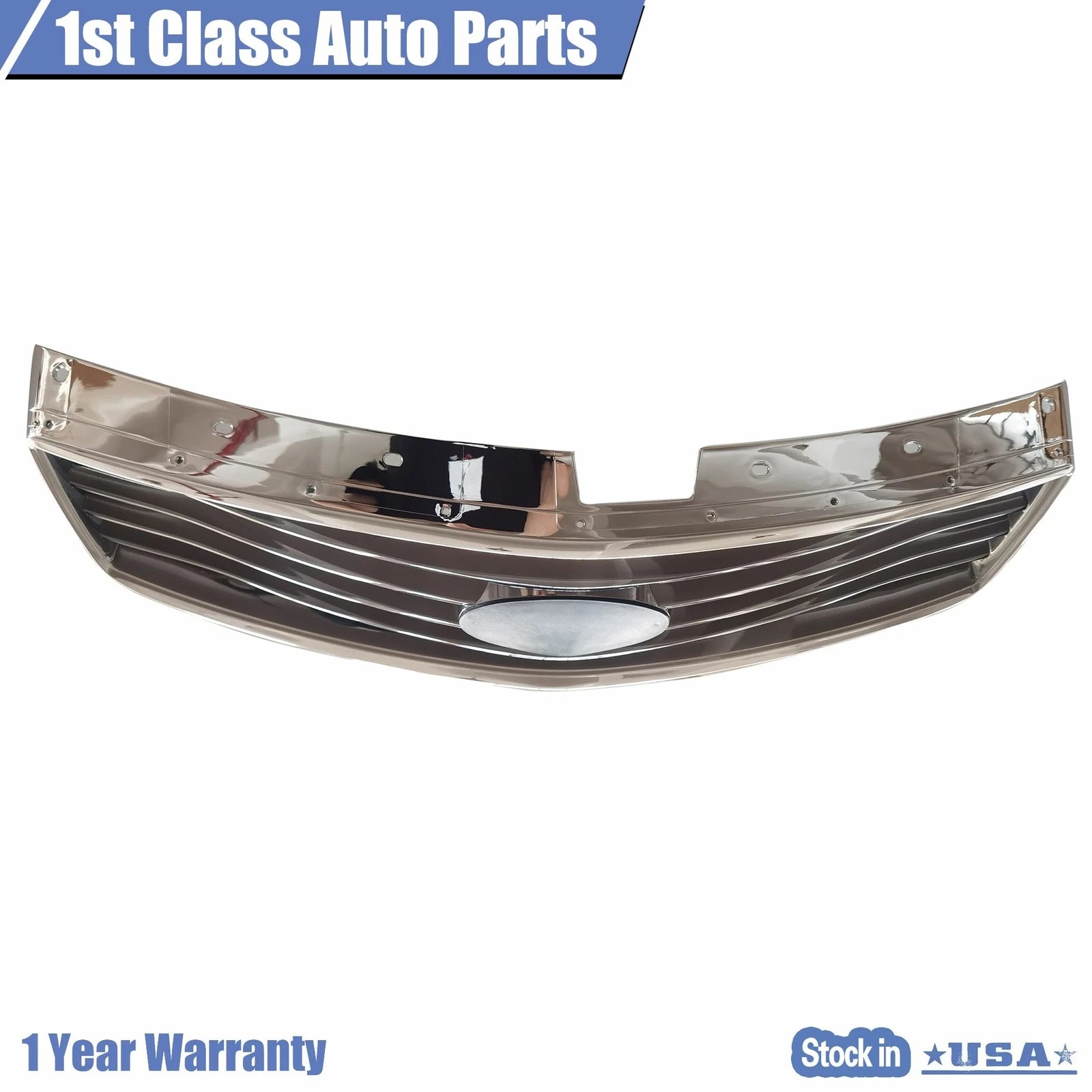 Chrome Front Radiator Grille for Infiniti EX35 EX37 QX50 (2008–2016)