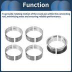 Main Bearing Set No.MD973121 for Mitsubishi L200 (1986–1995) 10 Pcs