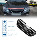 Front Upper Bumper Grille for Hyundai Elantra (Black Chrome, 2017–2020)