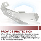Skid Plate Engine Guard for Kawasaki KLX250 KLX300 (2008–2023)