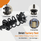 Front Struts Rear Shock Assembly for Ford Flex (2013–2019) 172655