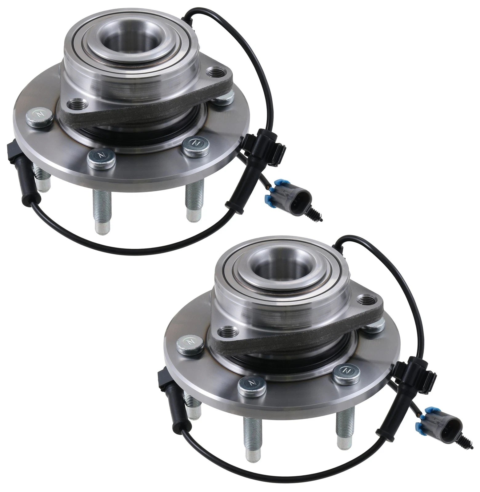 Set of 2 Front Wheel Bearings and Hub Assembly for Escalade ESV Tahoe Yukon (2007–2014)