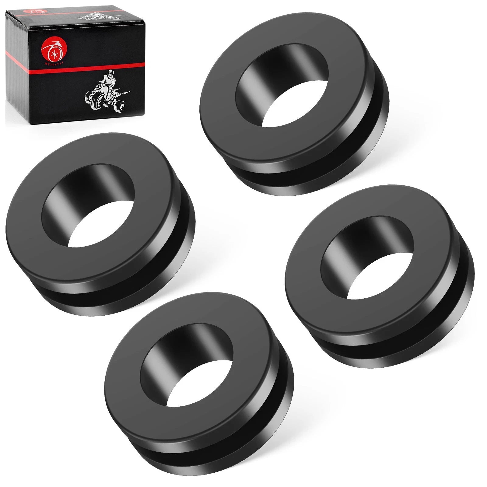 Set of 4 Fuel Tank Vent Assembly Insulator Grommet for Club Car Golf Cart (1982–Present)