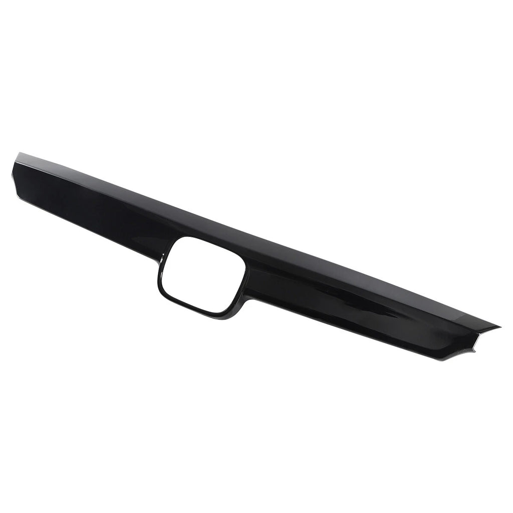 Grill Garnish Molding Trim Eyelid Cover for Honda Accord (2021–2022) Gloss Black