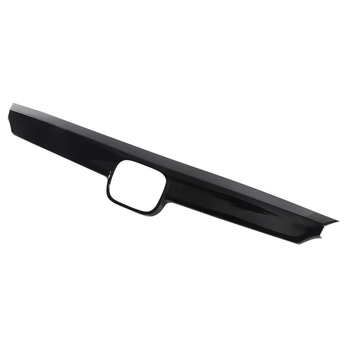Grill Garnish Molding Trim Eyelid Cover for Honda Accord (2021–2022) Gloss Black