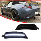 Smoke Lens White LED Rear Side Marker Lights for Mazda Miata MX-5