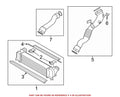 Upper Intercooler Seal for BMW (17517600544)