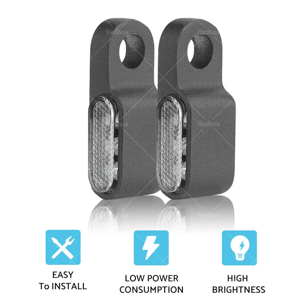 2X LED Motorcycle Turn Signal Indicator Amber Blinker Lamp for Mini