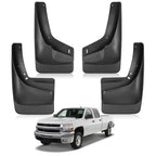 Set of 4 Mud Flaps for Chevy Silverado Sierra (1999–2007)