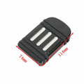 CNC Brake Pedal Pad Cover for Harley Dyna/Touring/Softail (2012–2016, 1986–2017)