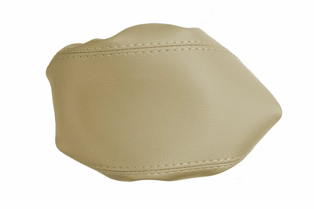 Leather Console Lid Pull Over Armrest Cover for Ford Edge (2007–2010) Beige