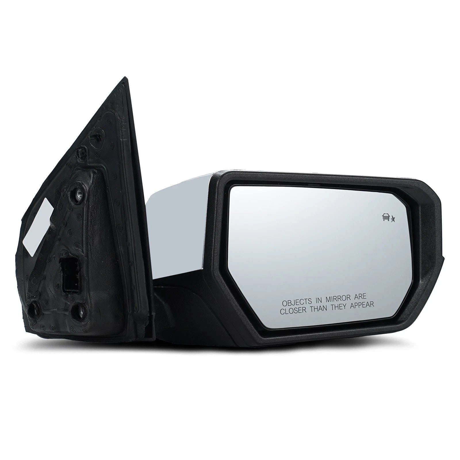 Right Side Mirror for Chevy Colorado (2023–2026) BSD Camera 10 Pins Chrome