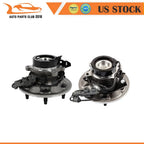 2X Front Wheel Bearings & Hub Assembly for Chevrolet Colorado GMC Canyon (RWD)