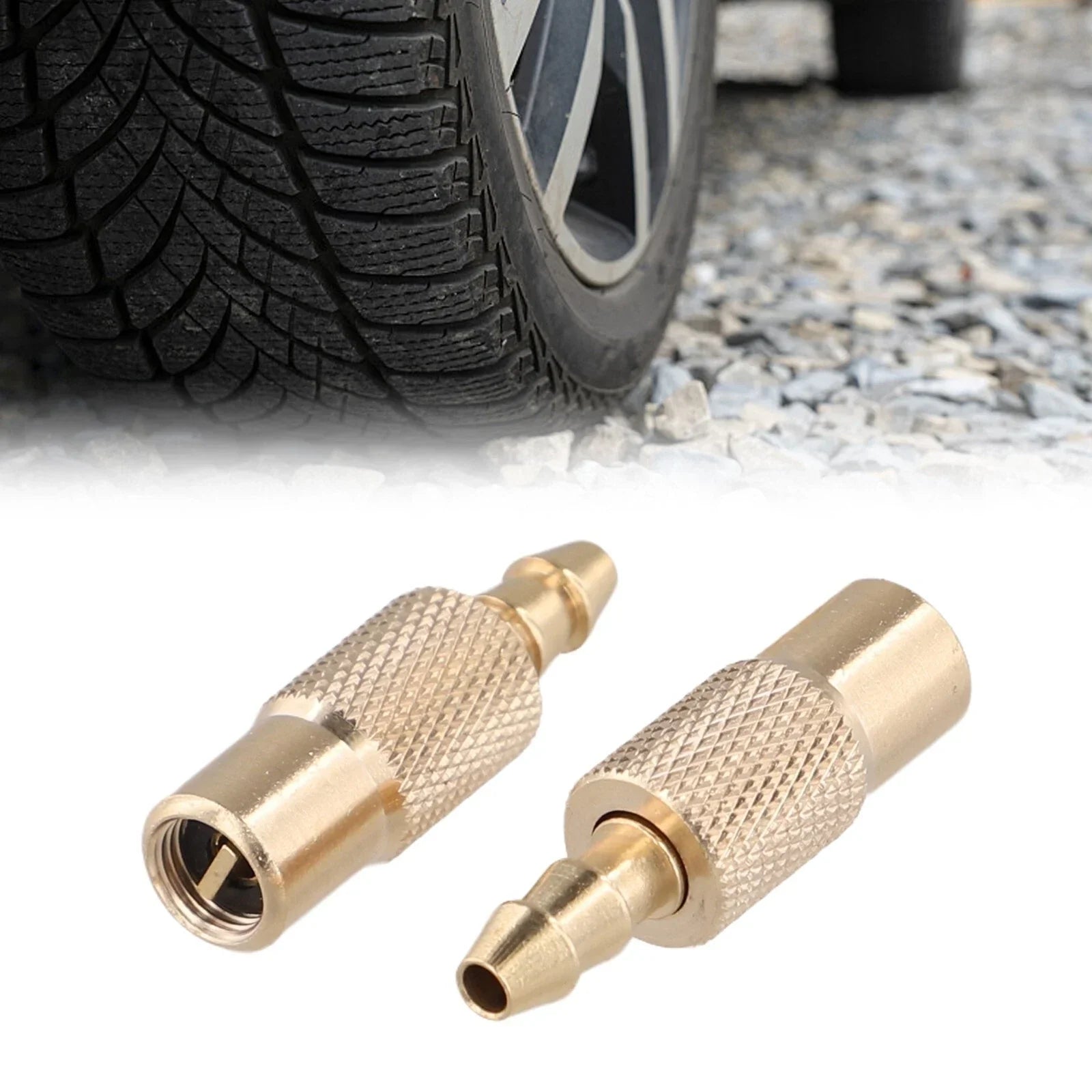 Valve Connector Brass Tyre Chuck for Vehicles