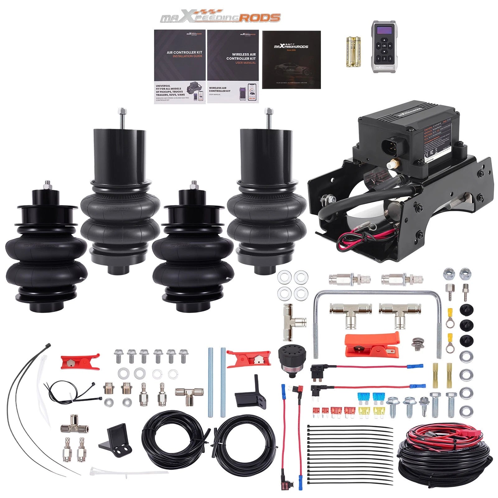 Air Springs Set for Buick Electra (1965–1970) + Wireless Controller