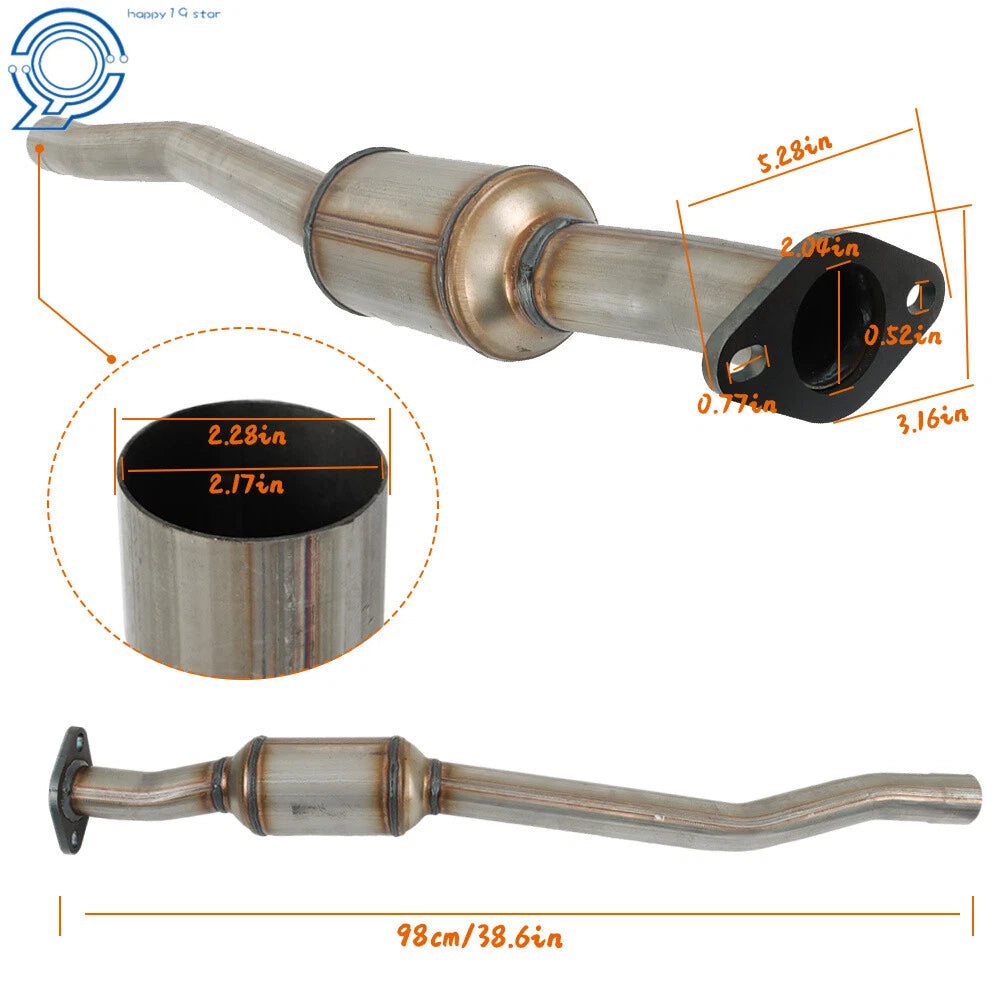 Catalytic Converter Pair for Chevy Captiva Sport (2012-2014)
