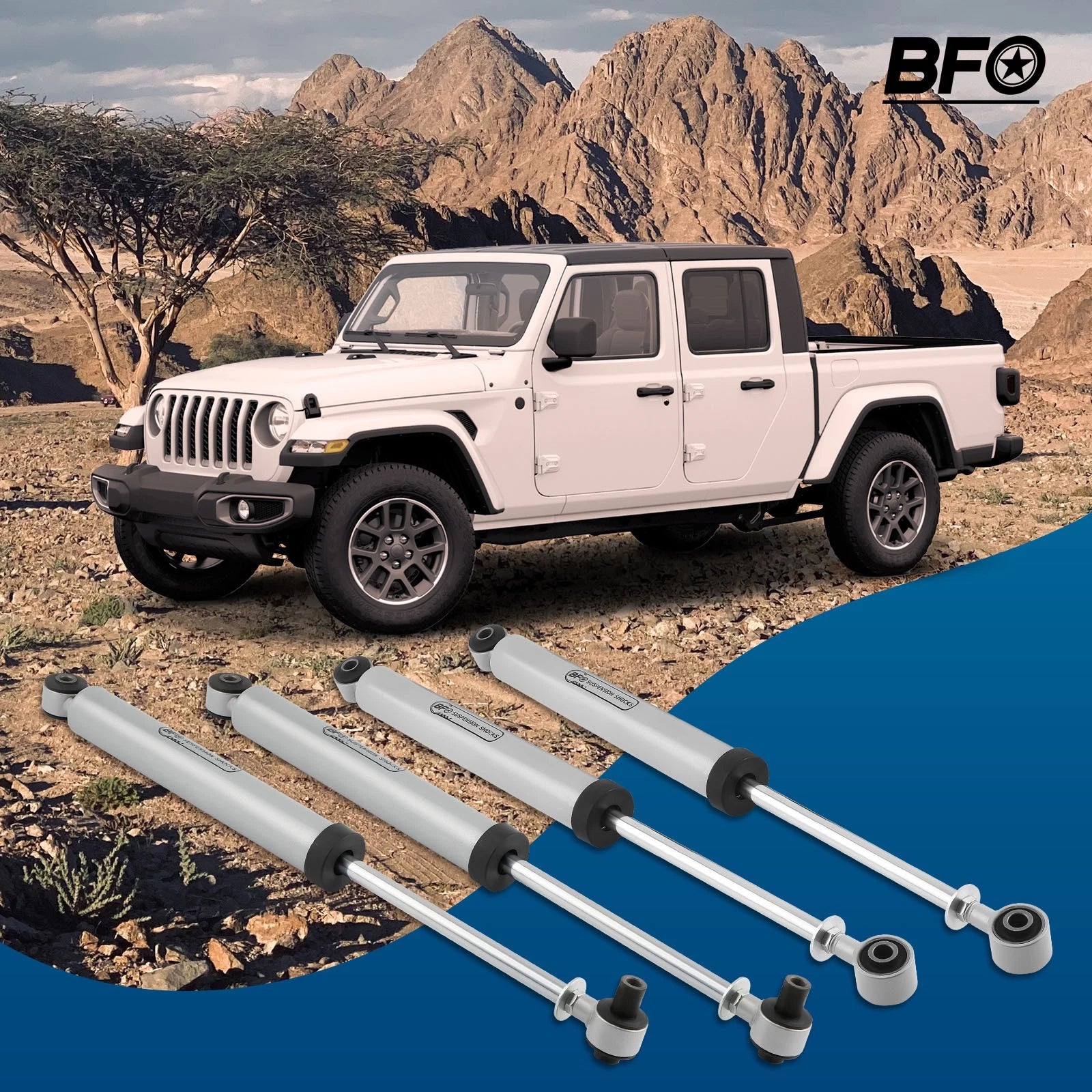 3.5" Suspension Lift Kit for Jeep Gladiator JT 4WD (2020–2022)