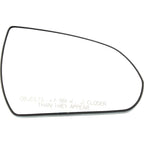 Mirror Glass Set for Hyundai Elantra (2017–2020) with Backing Plate