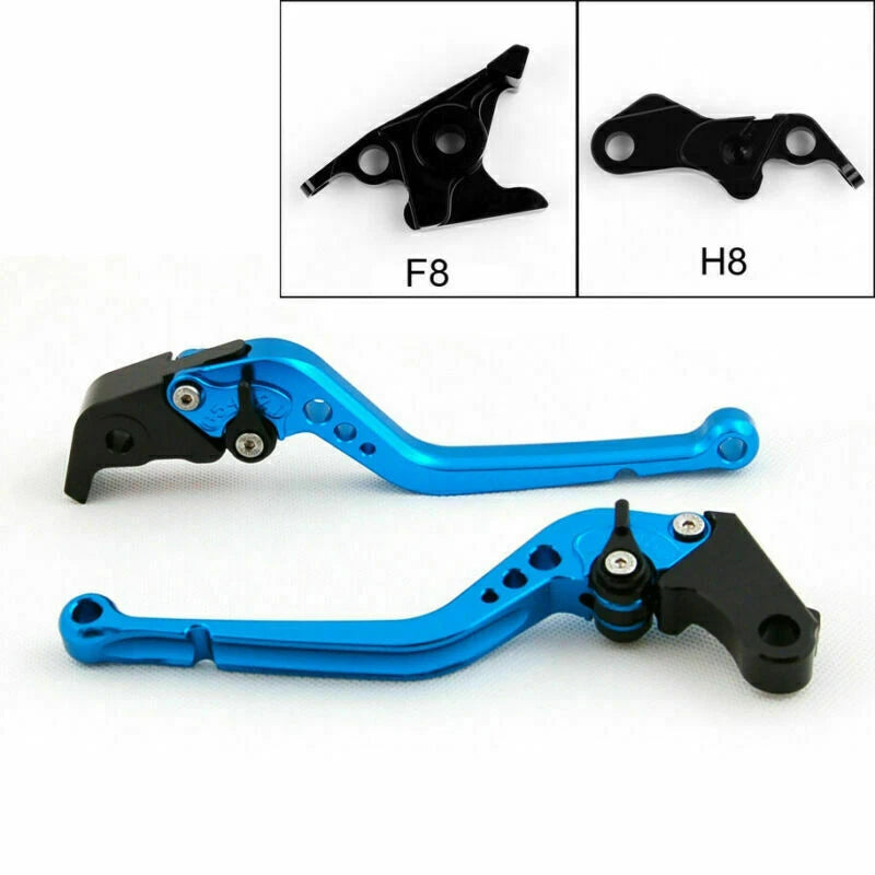 Long Brake Clutch Levers for Hyosung GT250R (2006–2010) GT650R (2006–2009) Blue T9