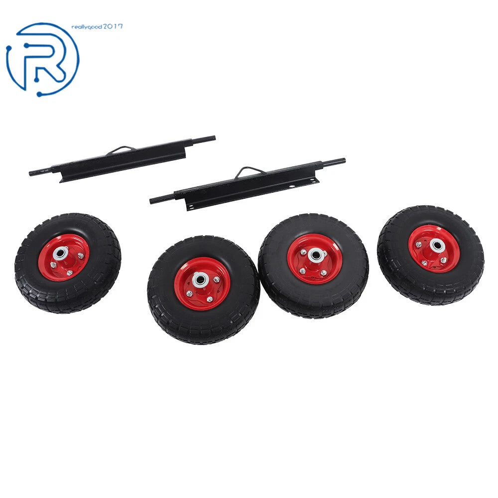 Wheel Kit for Honda EU3000is Generator (All Terrain, Solid, Never Flat)