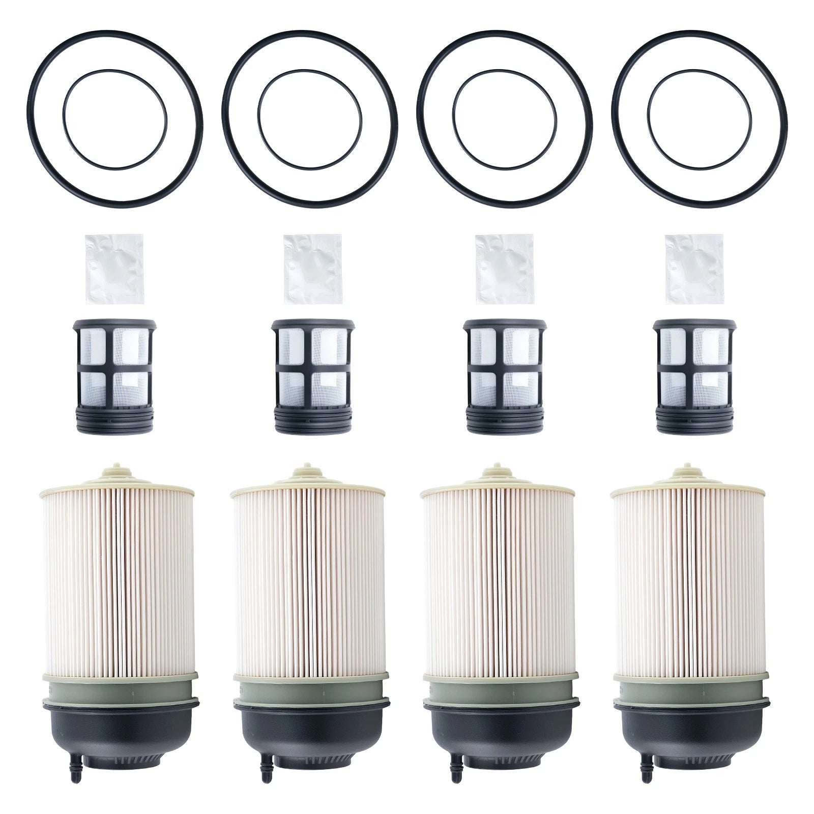 4Pack Fuel Filter for Detroit Diesel DD13/DD15/DD16 (2014–2024) A4720921705