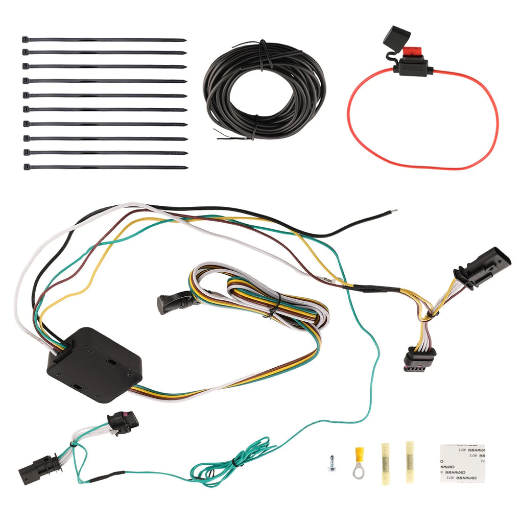4-Way Trailer Wiring Connector Kit for Jeep Renegade (2015–2022)