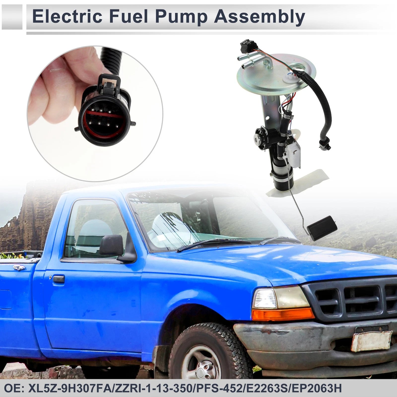 Electric Fuel Pump Assembly for Mazda B4000 (1998–1999) No.XL5Z-9H307FA