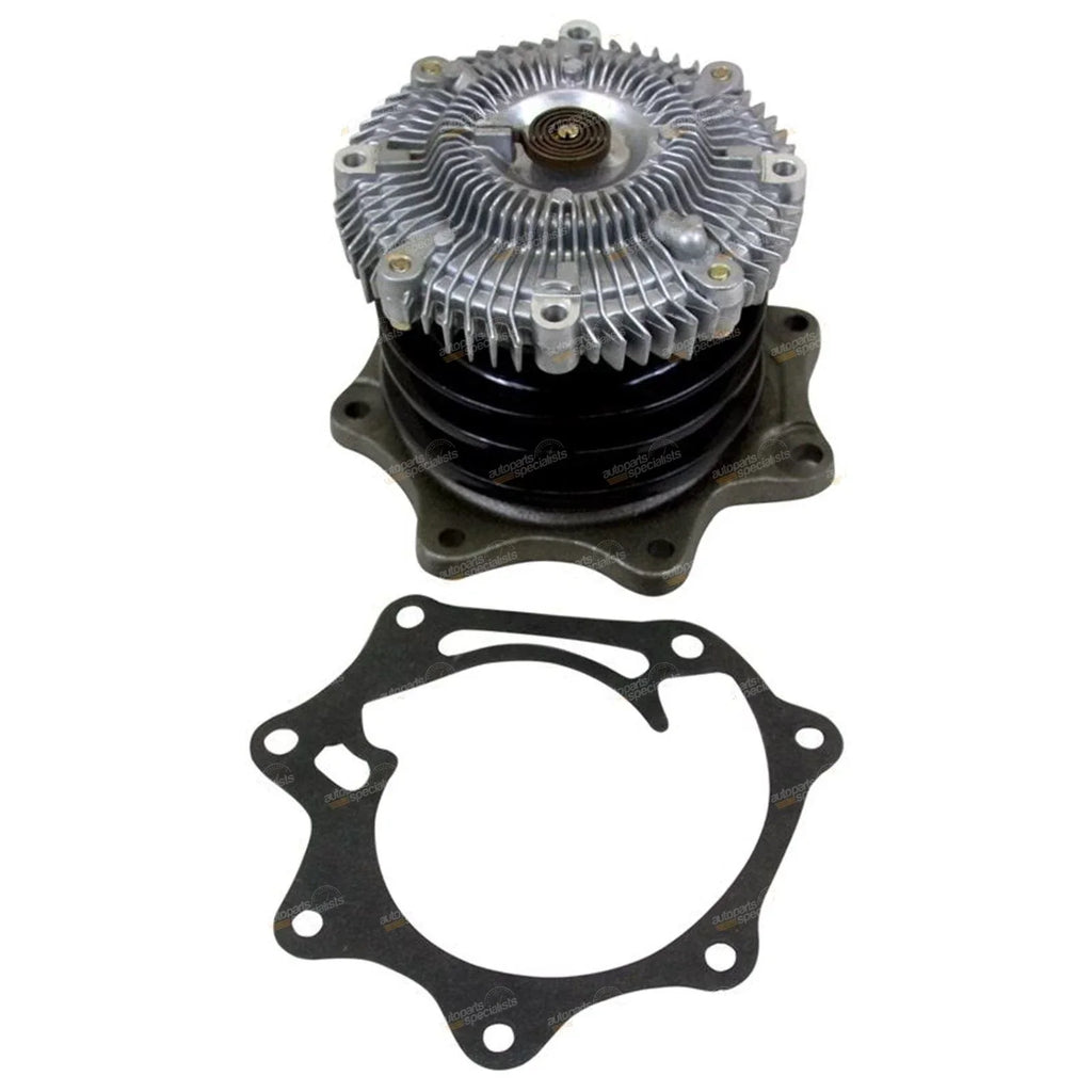 Water Pump for Nissan Navara TD25 Engine D21 Pulley W Fan Clutch (1988-1991)