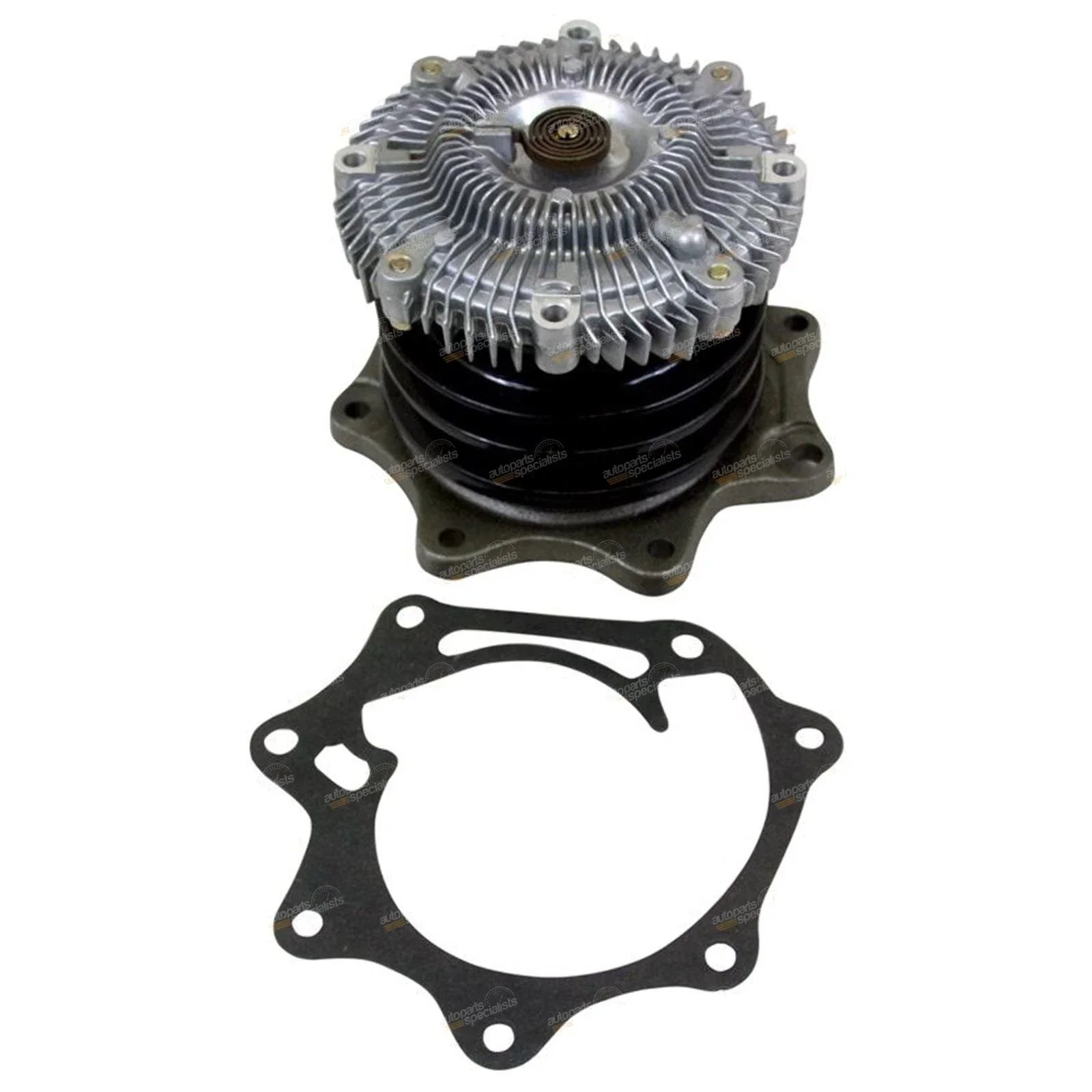 Water Pump for Nissan Navara TD25 Engine D21 Pulley W Fan Clutch (1988-1991)