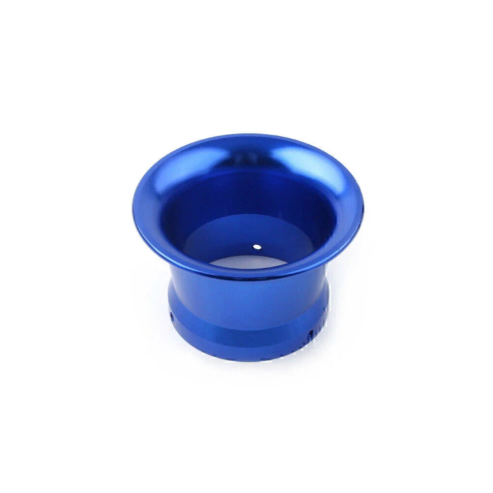 50mm Carburetor Air Inlet Tip Vent Collar for Universal Blue