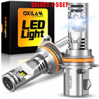 2X OXILAM 9004 HB1 LED Headlights for