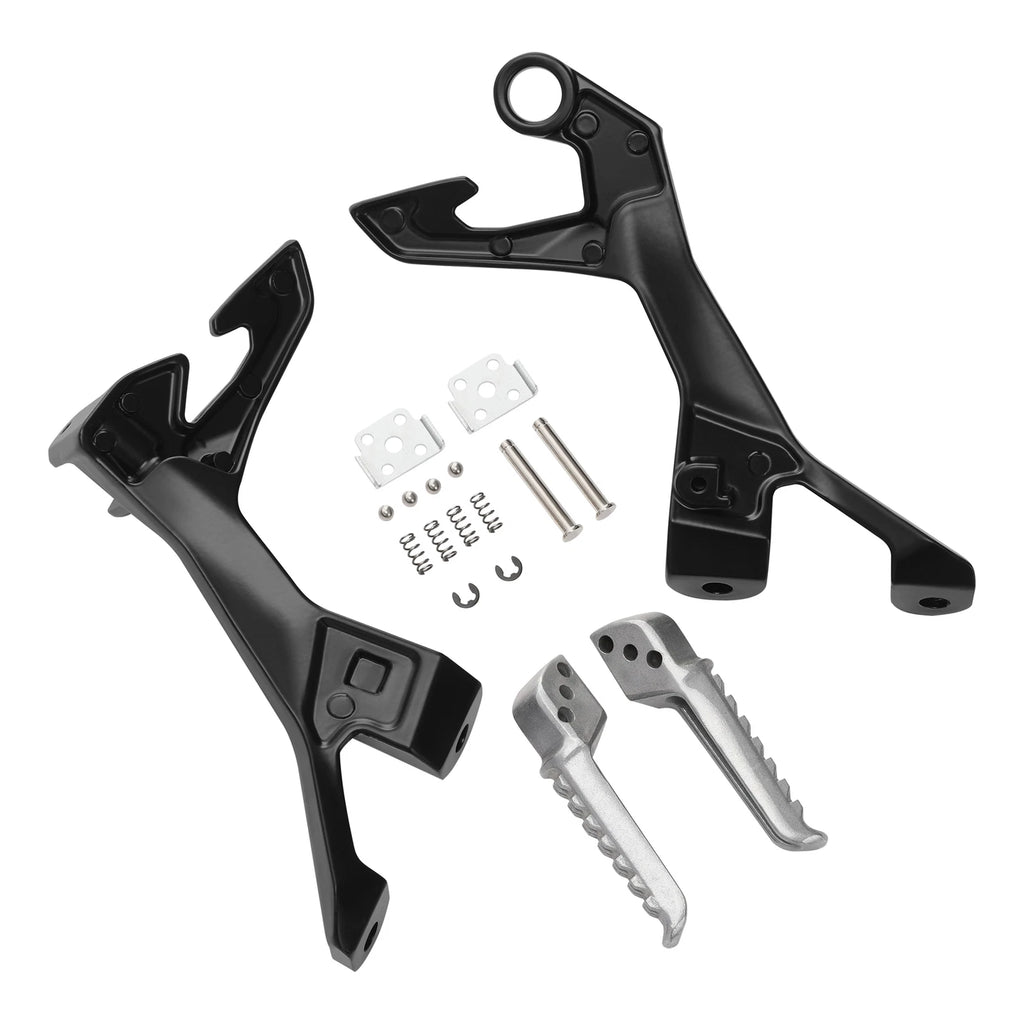 Passenger Footpeg Footrests Bracket for Kawasaki Ninja 400 (2018–2024), Z400 (2019–2024)
