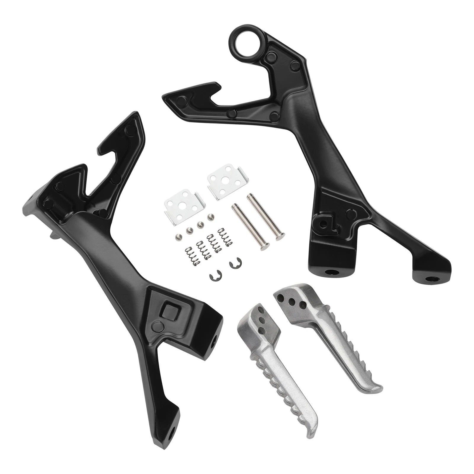 Passenger Footpeg Footrests Bracket for Kawasaki Ninja 400 (2018–2024), Z400 (2019–2024)