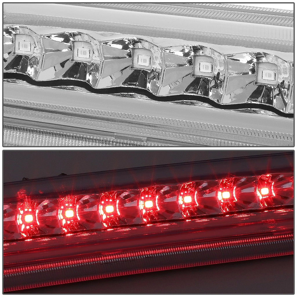 Full LED 3rd Tail Brake Light for Trailblazer Envoy (2002–2009) Chrome
