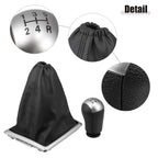 5 Speed Manual Gear Shift Knob with Dust Cover for Ford Focus 