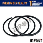 Set of 4 STD Piston Rings for Mitsubishi MT271 MT311 (S4L S4L2) 31A17-00010