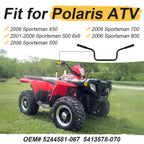 Heavy Duty Handlebar & Grips for Polaris 800 700 500 400 (2006) 5244581-067