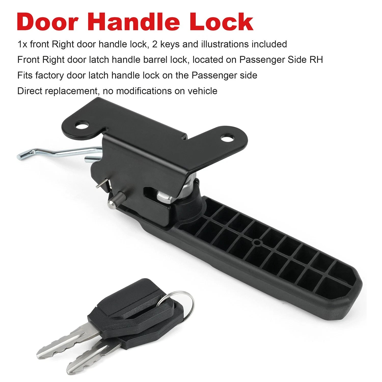 Front Right Door Lock for Can-Am Defender (2025–2025)