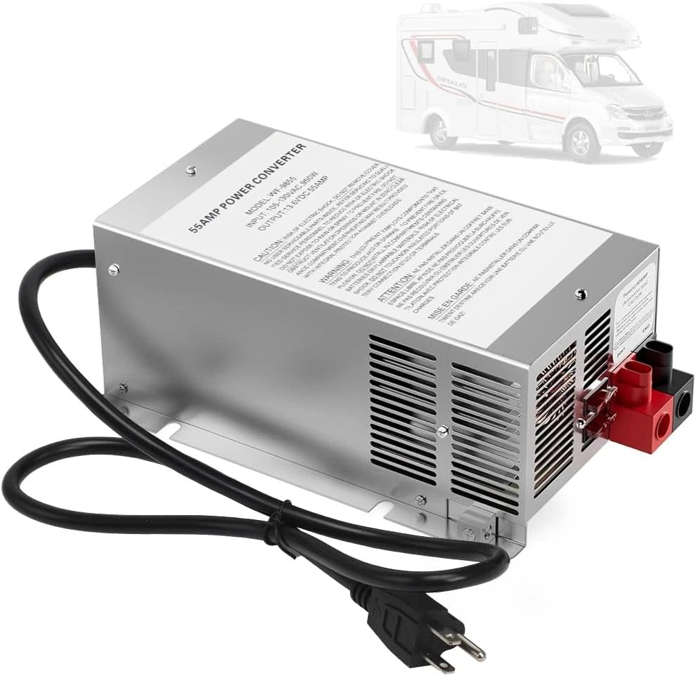 WF-9855 RV Converter 55 Amp for RV Trailer Camper (12V)
