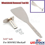 Windshield Removal Tool for M12 M18 Hackzall Blade + Sheath Adapter