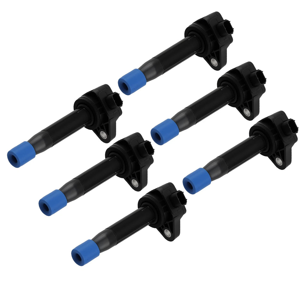 6x Coil Pack 52-2077 for Honda Pilot Acura MDX RDX ZDX (2009–2015) 3.5L 3.7L V6