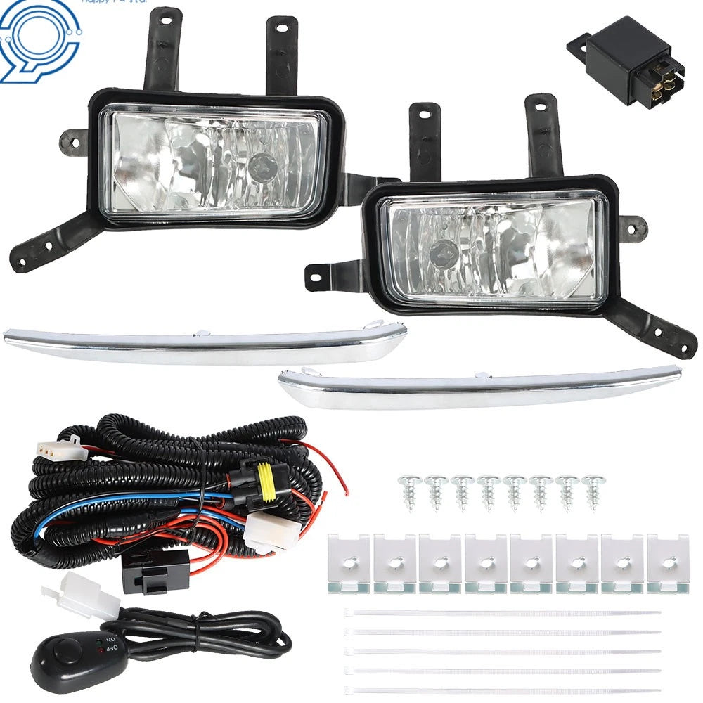 Fog Lights for Chevy Suburban/Tahoe (2015–2020) Left+Right Side