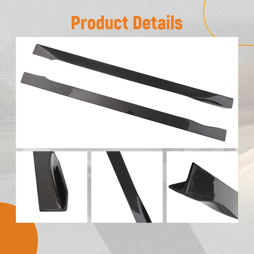Set of 2 Side Skirts for Infiniti Q50 (2014–2023)