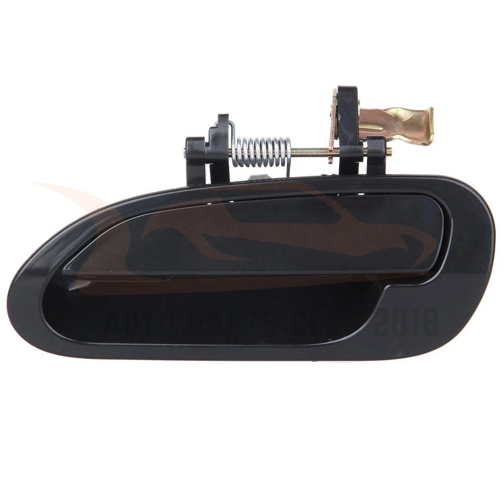 Door Handle for Honda Accord (1998-2002) Black Exterior Rear Left