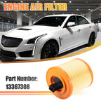Engine Air Filter for Chevrolet Cruze 1.4L, Cadillac ATS 3.6L (2016–2019) 13367308