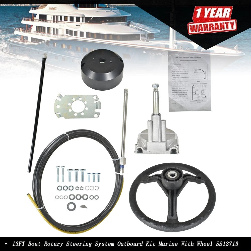 Boat Rotary Steering System for Outboard (13FT)