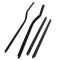 Set of 4 Window Outer Belt Molding for Ford Super Duty (1999–2014) F81Z2625596AA